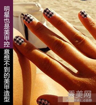 美甲图片明星,跟随潮流，展现个性魅力